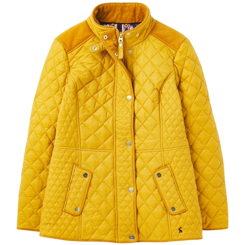 Joules Womens Newdale Quilted Jacket Coat UK 10- Bust 35', (89cm)