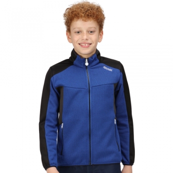 Regatta Boys Highton Ii Winter Full Zip Fleece Jacket 7-8 Years - Chest 63-67cm (Height 122-128cm)