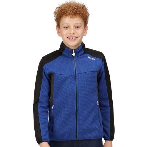 Regatta Boys Highton Ii Winter Full Zip Fleece Jacket 7-8 Years - Chest 63-67cm (Height 122-128cm)