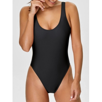 High Cut Backless Swimsuit M