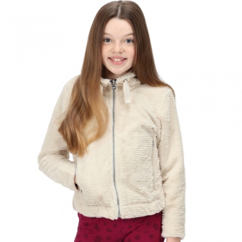 Regatta Girls Kazumi Ii Half Zip Fluffy Micro Fleece Jacket 11-12 Years - Chest 75-79cm (Height 146-152cm)