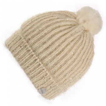 Regatta Boys & Girls Heddie Lux Knitted Bobble Beanie Hat Age 4 - 6