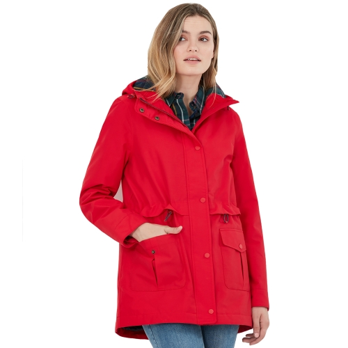 Joules Womens Rushmere Waterproof Technical Rain Coat UK 16- Bust 42', (106cm)