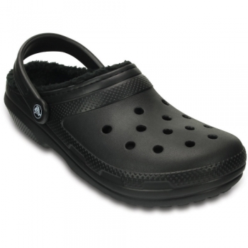 Crocs Mens Classic Lined Slip On Lightweight Clog Slippers UK Size 11 (EU 46.5)