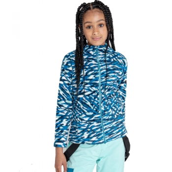 Dare 2b Girls Gambol Hooded Full Zip Fleece Jacket 14 Years- Chest 32-33', (81-85cm)