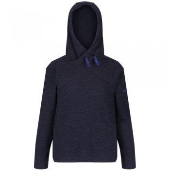 Regatta Boys Keyon Stripe Fleece Hooded Drawcord Warm Hoodie 15 Years - Chest 86-89cm