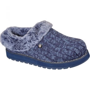 Skechers Womens Keepsakes Ice Angel Fluffy Mule Slippers UK Size 3 (EU 36)