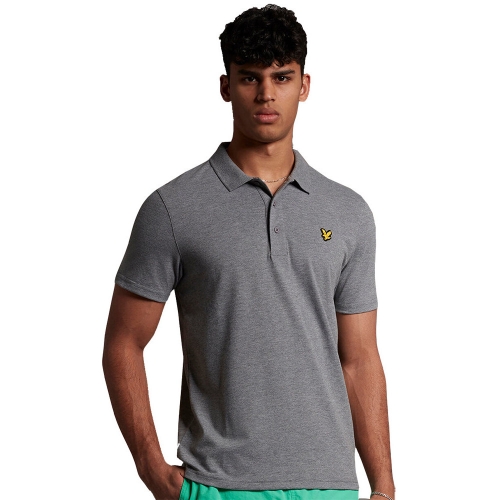 Lyle & Scott Mens Sport Short Sleeve Wicking Polo Shirt M - Chest 38-40' (96-101cm)