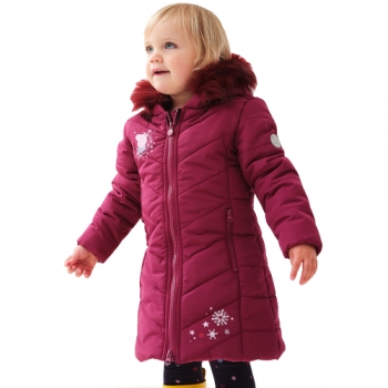 Regatta Girls Peppa Pig Padded Insulated Hooded Jacket Coat 6-12 Months