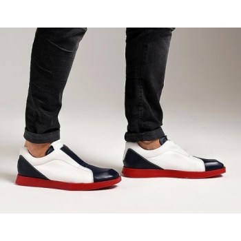 Men`s Square Toe Flat Sneakers 16993