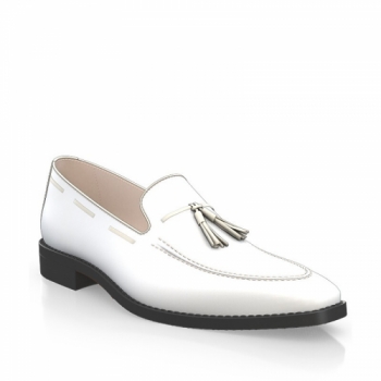 Men`s Tassel Loafers - Let There Be Light VIII