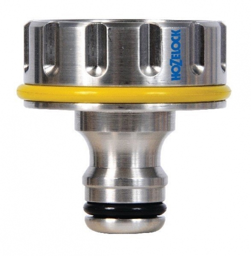 Hozelock Pro Metal 1inch Outdoor Tap Connector (33.3mm External)