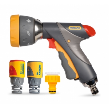 Hozelock Multi Spray Pro II Spray Gun with Fittings