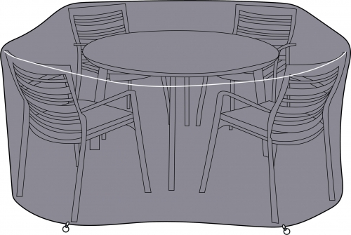 Hartman 4 Seat Round Set Cover