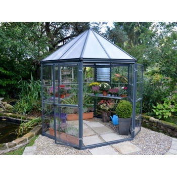 Palram-Canopia OASIS HEXAGONAL 8FT Greenhouse