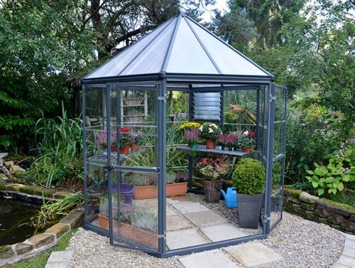 Palram-Canopia OASIS HEXAGONAL 8FT Greenhouse