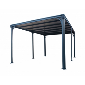 Palram-Canopia Milano 4300 Gazebo (Grey)