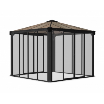 Palram-Canopia Ledro 3000 Gazebo (Closed Grey)