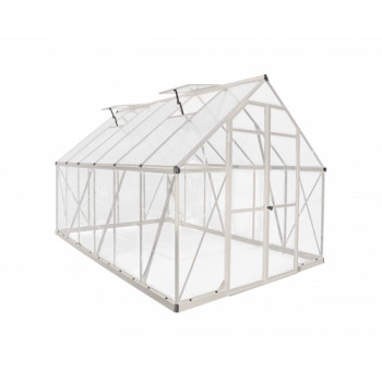 Palram-Canopia Balance 8x12 Greenhouse (Silver)