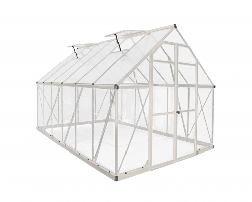 Palram-Canopia Balance 8x12 Greenhouse (Silver)