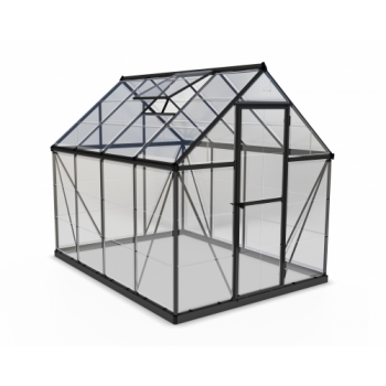 Palram-Canopia Harmony 6x8 Greenhouse (Grey)