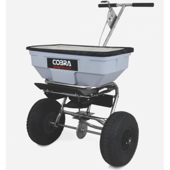 Cobra HS60S 125lb Stainless Steel Walk Behind Spreader