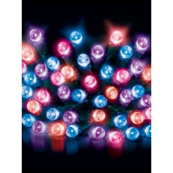 Premier 480 Supabright Multi Action LED Lights with Timer (Rainbow Multi-Colour)