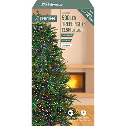 Premier Treebrights 500 Multi Coloured Led's