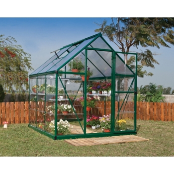 Palram-Canopia HYBRID 6x6 - GREEN Greenhouse