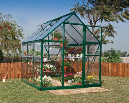 Palram-Canopia HYBRID 6x6 - GREEN Greenhouse