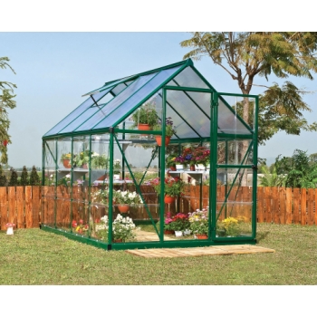 Palram-Canopia HYBRID 6x8 - GREEN Greenhouse