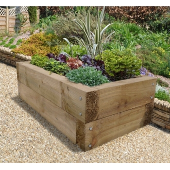 Forest Garden Sleeper Raised Bed