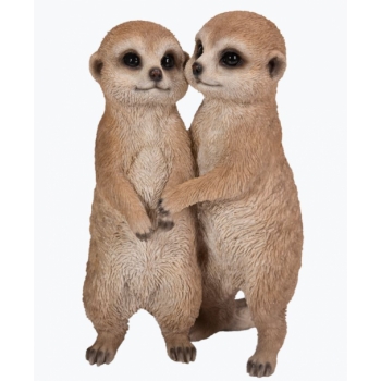 Vivid Arts Hugging Meerkats - Size B