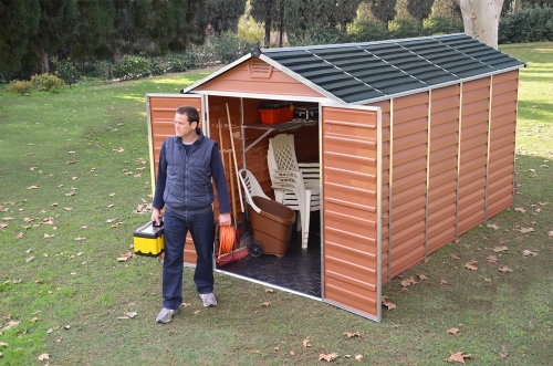 Palram-Canopia Skylight 6x12 (Amber) Polycarbonate Shed