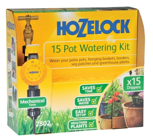 Hozelock 15 Pot Watering Kit with Mechanical Timer