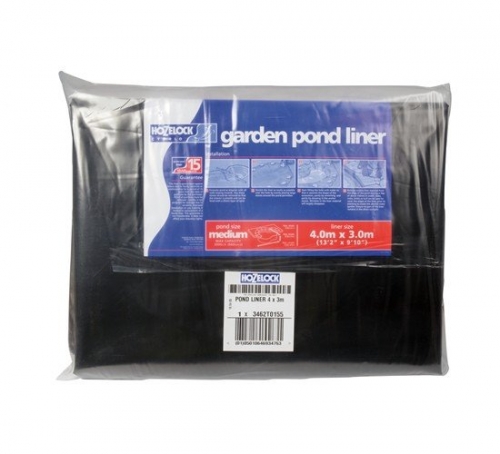 Hozelock Garden Pond Liner 4m x 3m