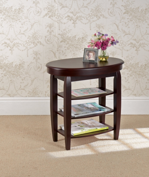 Greenhurst Swivel Top Side Table (Mahogany)