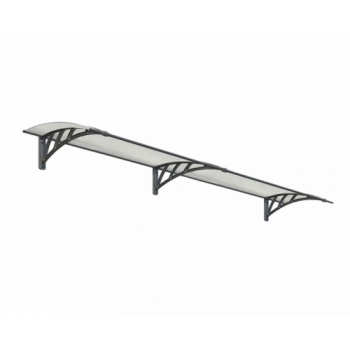 Palram-Canopia Neo 2360 Twinwall Canopy (Grey)