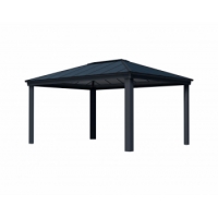 Palram-Canopia Dallas 4900 Gazebo (Grey/Grey)