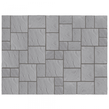 Kelkay Abbey Paving Patio Kit Graphite (10. 22 sq. M)