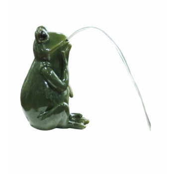 Bermuda Sitting Frog Pond Side Ornament