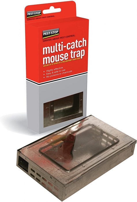 Pest Stop Multicatch Metal Mousetrap