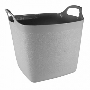 Town & Country 15L Square Flexi-Tub (Grey)