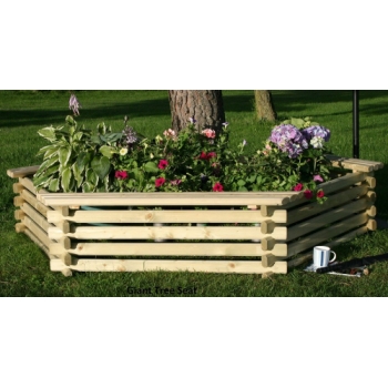 Norlog Giant Tree Seat / Planter