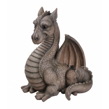 Vivid Arts Large Winged Dragon Grey - Size A