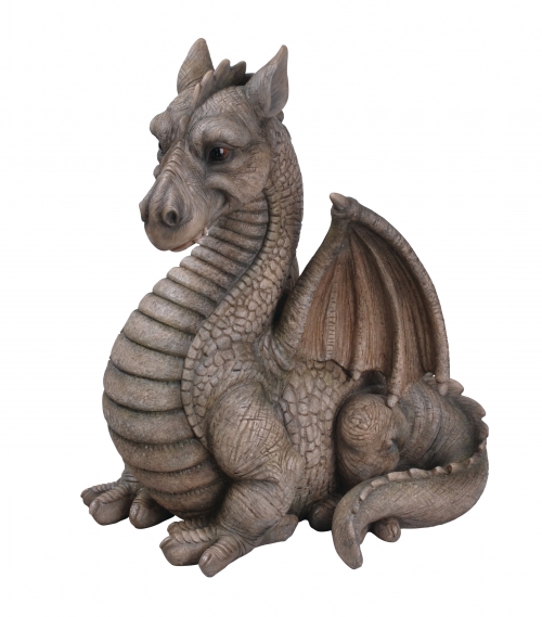 Vivid Arts Large Winged Dragon Grey - Size A