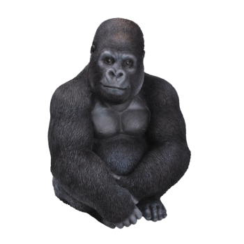 Vivid Arts Real Life Sitting Gorilla - Size D