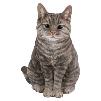 Vivid Arts Real Life Sitting Cat Tabby - Size B