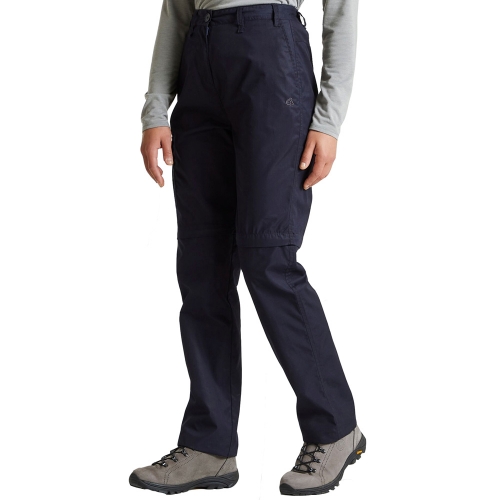 Craghoppers Expert Womens Kiwi Walking Convertible Trousers 14L- Waist 35', (89cm), Inside Leg 33'