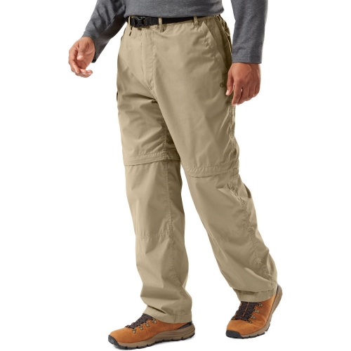 Craghoppers Mens Kiwi Convertible Nosi Defence Trousers 38R - Waist 38' (97cm), Inside Leg 31'